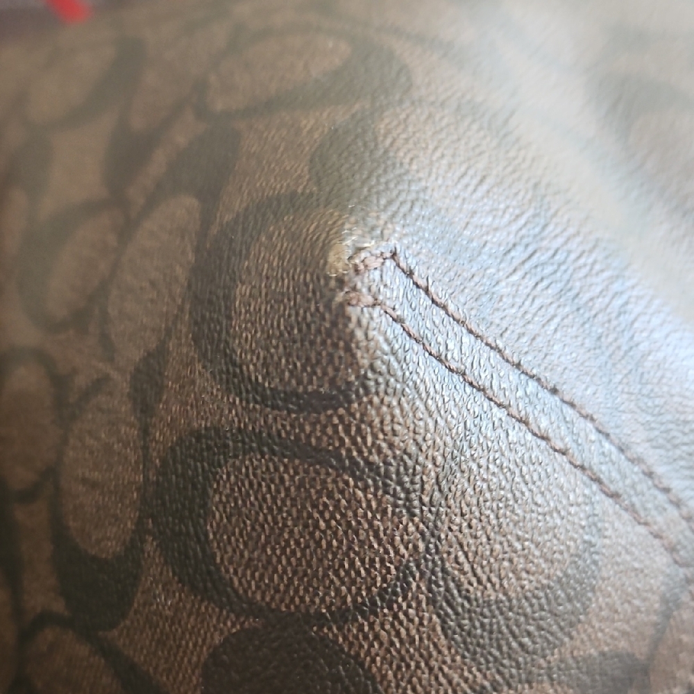 Coach Brown Tote Bag - Picture 3 of 8